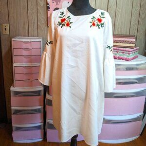 Lovely, Breezy Embroidered Dress